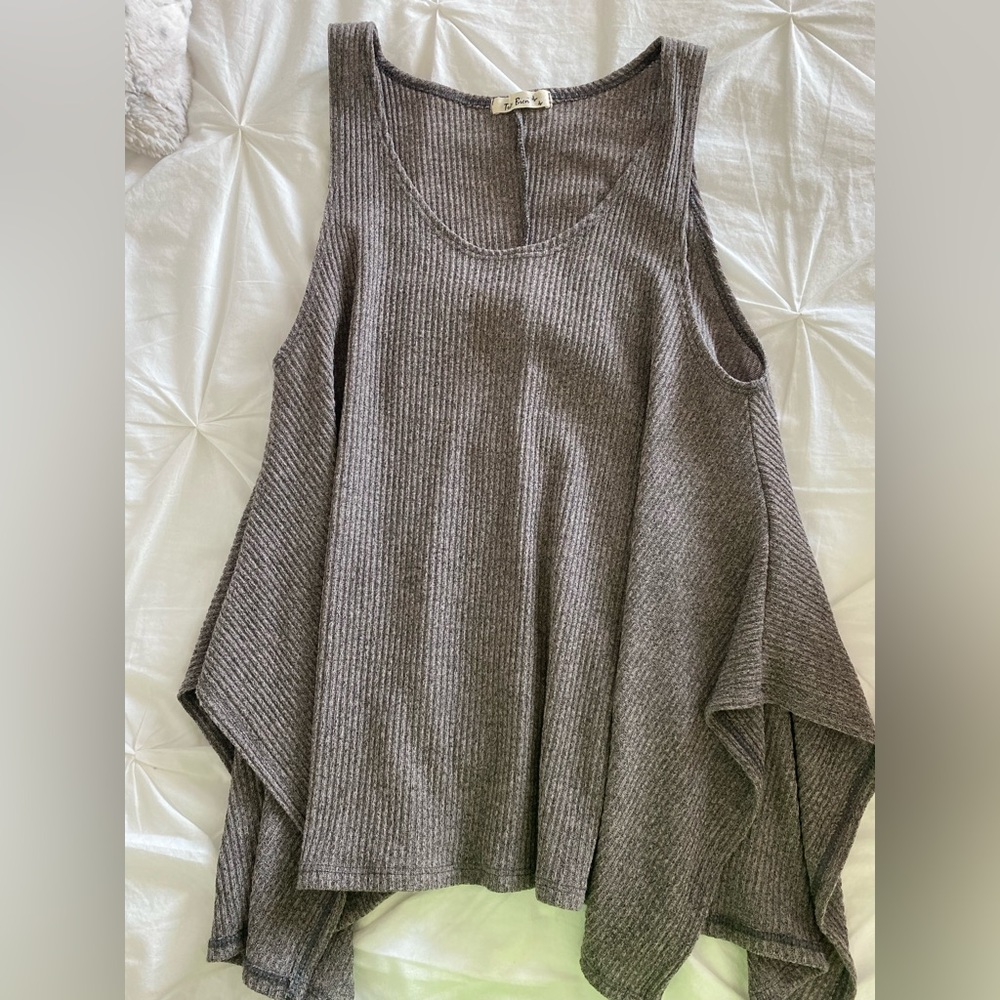 Tan blouse